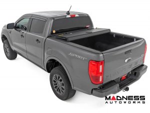 Ford Ranger Bed Cover - Tri-Fold - Flip Up - Hard Cover - 6' Bed Ford Ranger Bed Cover - Tri-Fold - Flip Up - Hard Cover - 6' Bed